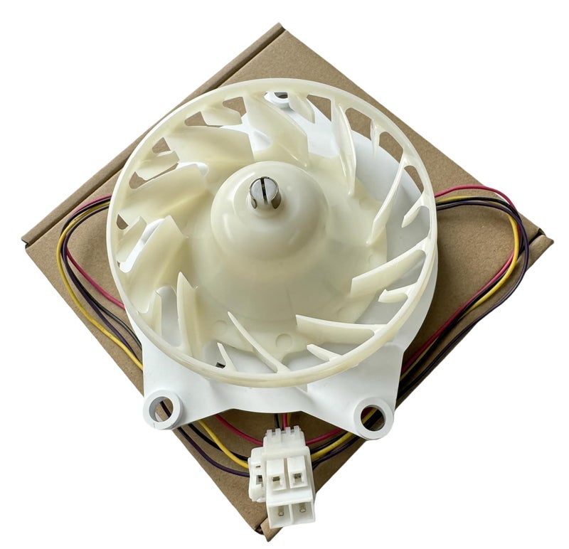 IXGPUTS EAU64824805 Refrigerator Evaporator Fan Motor (OEM) for LG Refrigerator. DC12V 1A Refrigerator Motor Freezer Fan Z40E12MS1A0-57K06A Refrigerator Cooling Fan Motor - Image 1